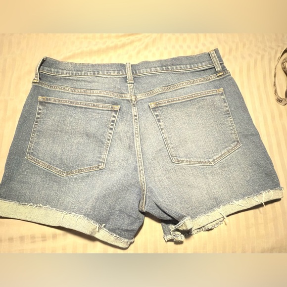 J. Crew Factory Light Blue Jean Shorts - Picture 4 of 6